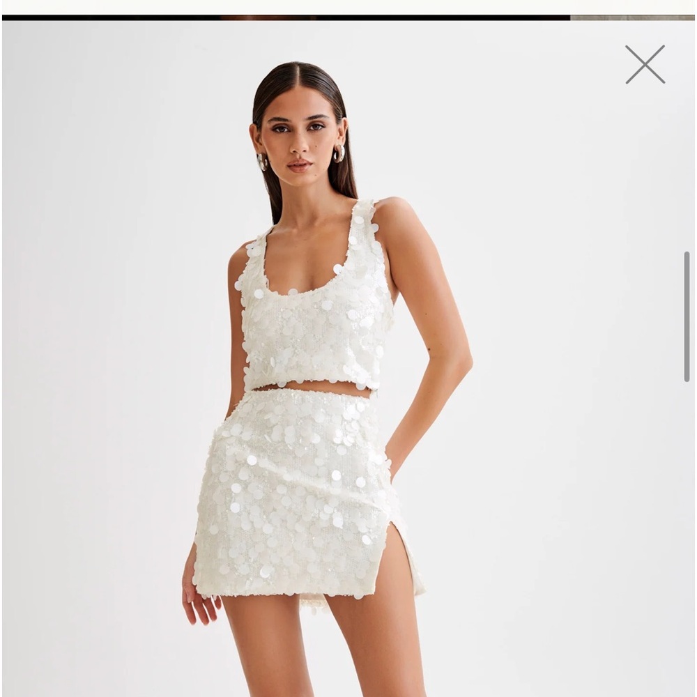 Meshki Maude Sequin Set. NEVER WORN